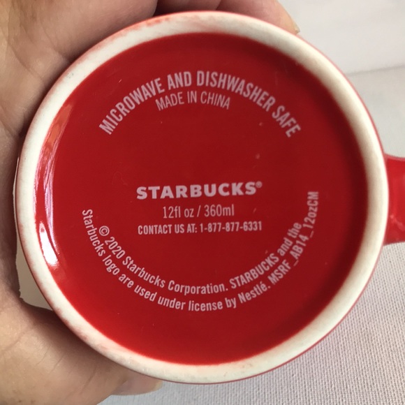 Starbucks 2020 Christmas Mug - Picture 4 of 4